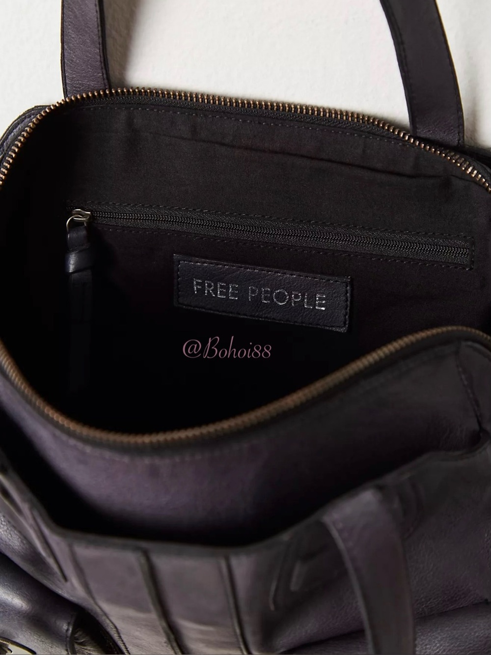 NEW Free People Billie Bowler Bag - Picture 5 of 13